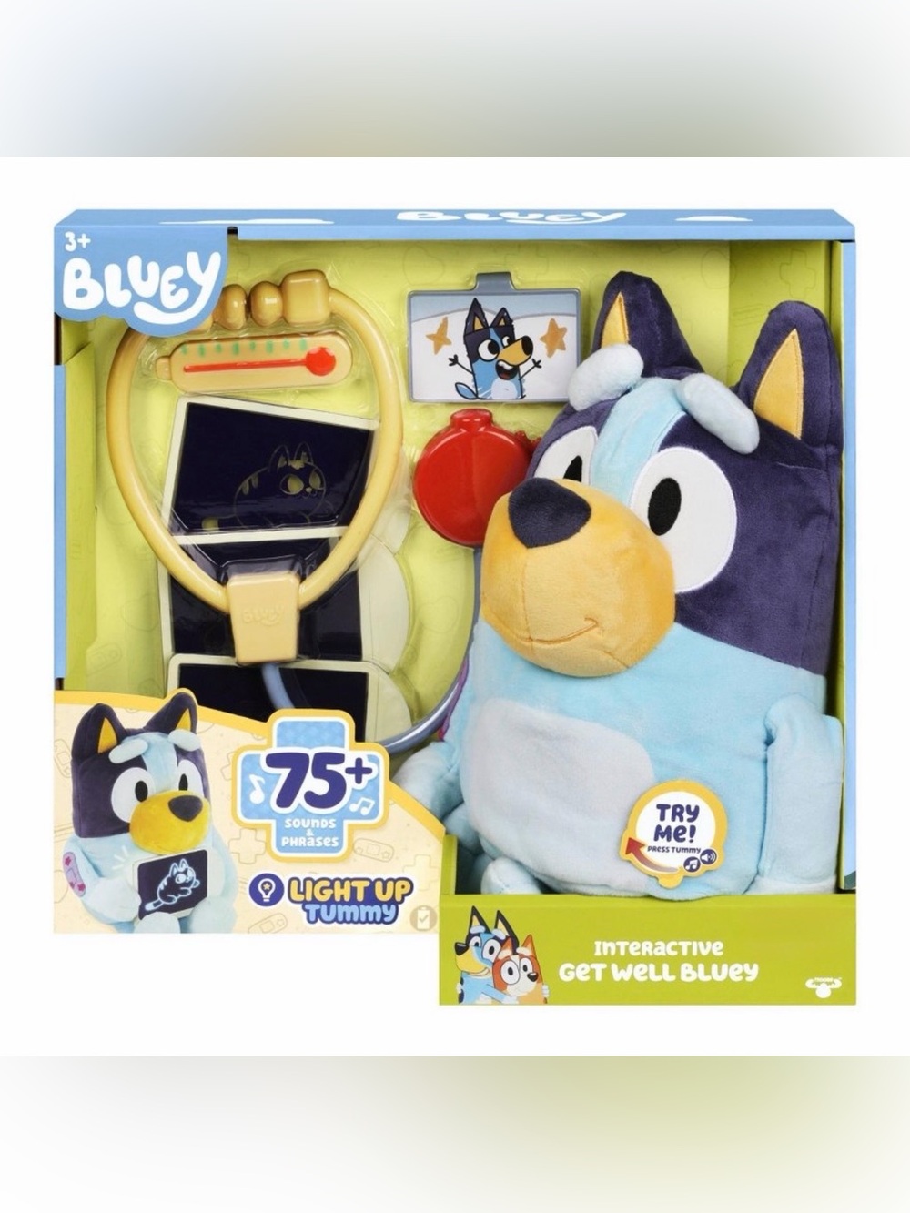 Bluey Interactive Get Well Plush Exclusive